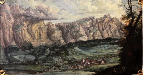 Panoramic View of Leukerbad